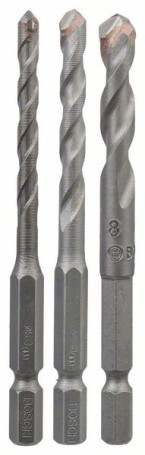 Set of 3 drills for ceramic tiles HEX-9 Ceramic 5; 6; 8 mm