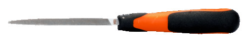 Напильник треугольный с рукояткой ERGO 100 мм, насечка личная