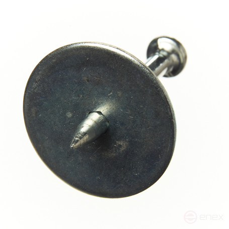 Dowel nails on concrete with DNW washer for powder mounting guns (38 mm, 100 pcs/pack) FEDAST