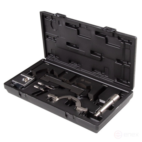 Camshaft / crankshaft locking kit, Opel/Vauxhall, 7-piece case, MASTAK 103-21517C