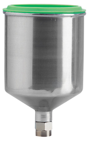 AS-0013A2 Бачок верхний алюминиевый 0.6 л. для покрасочного пистолета "Краскопульта"