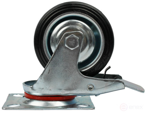 Swivel wheel bearing with brake RAD AB 75