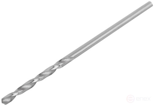 HSS ground metal drills, 135° sharpening angle, 1.5 x 43 mm (10 pcs.)