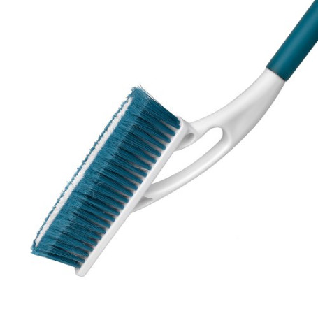 Brush with a scraper for removing snow and ice with a soft handle "Snow Queen" 60 cm