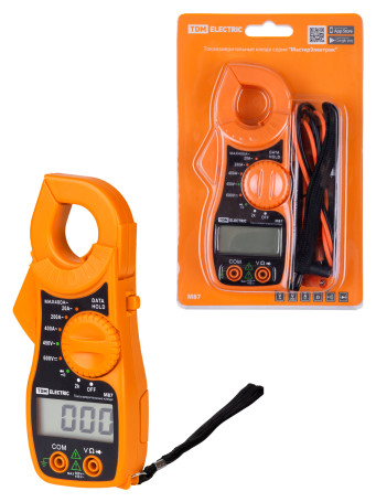 Current measuring pliers series "MasterElectric" M87 (compact) TDM