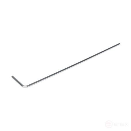 Ключ шестигранный 1.5мм ER-76415L: Г-образный удлиненный ЭВРИКА /1/50/400