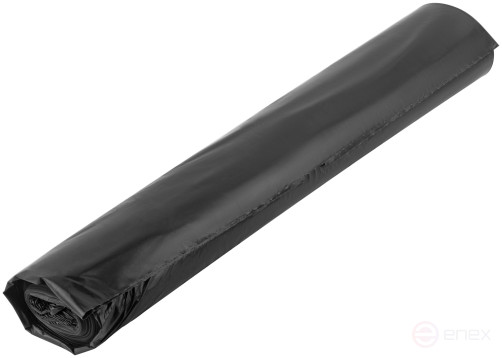 Bags for construction debris, durable LDPE, 120 l, 700x1100 mm, thickness 35 microns, 10 pcs.