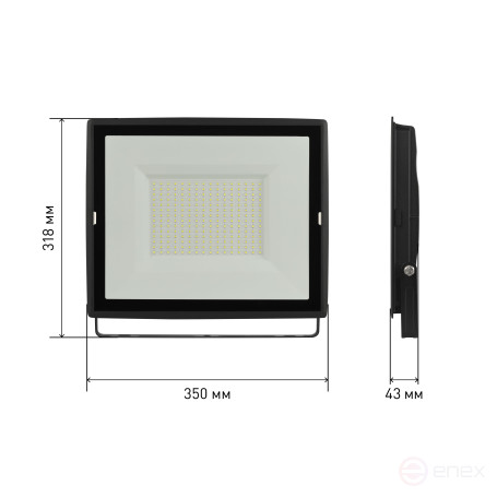 Прожектор светодиодный уличный ЭРА LPR-023-0-65K-200 200Вт 6500K IP65 гарантия 2 года