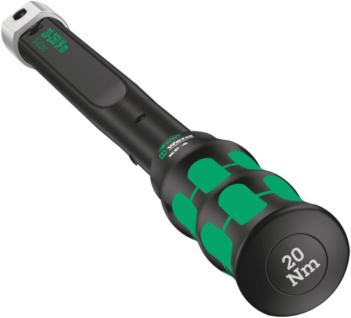 Click-Torque XP 4 Torque wrench for replaceable nozzles with a set torque of 20 Nm, socket 14x18 mm, 20-250 Nm, error ± 2%, 457 mm