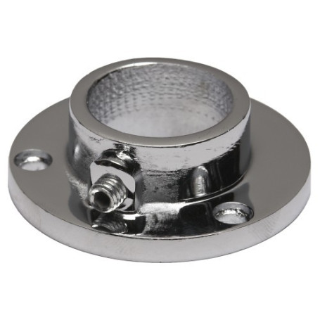 Крепление (розетка) трубы d32 (610), хром AKS