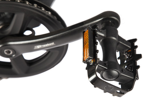 Велогибрид Eltreco Walter Черно-зеленый-2502