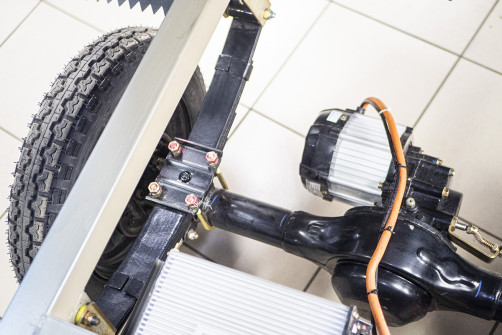 Cargo electric tricycle Rutrike CARGO Cabin heating 1500 60V1000W, black