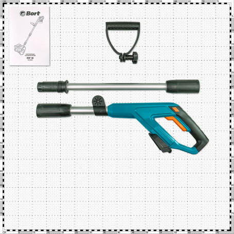 Снегоуборщик аккумуляторный BORT BSF-30 (без АКБ и ЗУ)