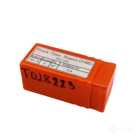 Долбяк хвостовой М 1.5, z=14, 30°, D=21 мм (2540-0081) TORNERI Т028223