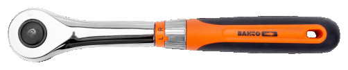 1/2" ERGO reversible ratchet with 60 teeth and 6° angle of action