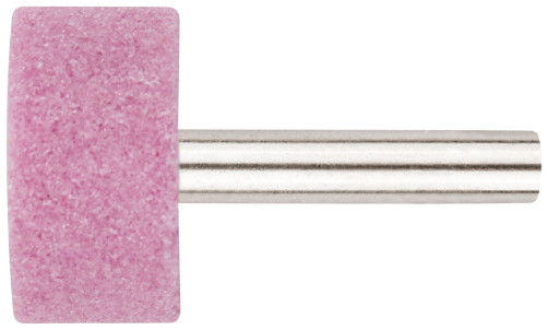 Abrasive ball (for metal), shank 6 mm, cylinder 25 x 13 mm