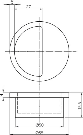 The handle is meb. mortise plastic. PATREX No.33, white AKS