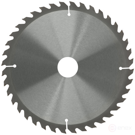 Circular saw blade for wood 210 x 32 x 40T + 3 rings: 32/30, 30/20 and 20/16 mm