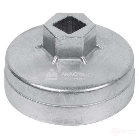 Съемник масляных фильтров, 67 мм, 14 граней, торцевой МАСТАК 103-44167