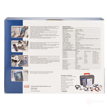 DT-9989 Portable Oscilloscope Multimeter