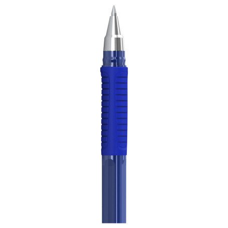 Ручка шариковая Berlingo "Aviator" синяя, 0,7 мм, грип