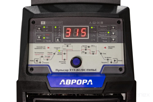 Сварочный аппарат ПУЛЬСАР 315 AC/DC ПУЛЬС м.2.0 (Cold TIG) комплект (источник, станция, тележка)