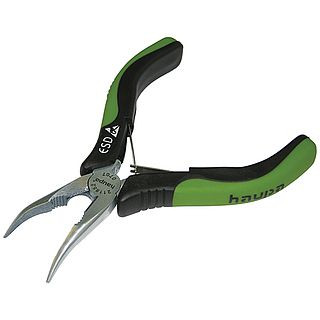 Pliers for electronics, plano-convex, 45 degrees