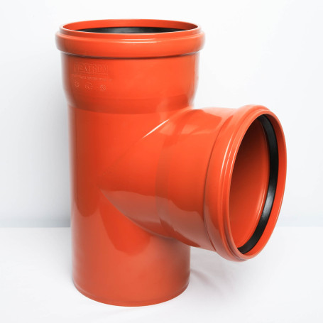 Тройник внешний 200 мм 90 (87,5) градусов Flextron