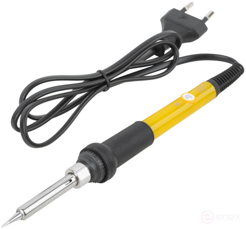 220 V soldering iron with temperature control, ceramic heating element, 60 W