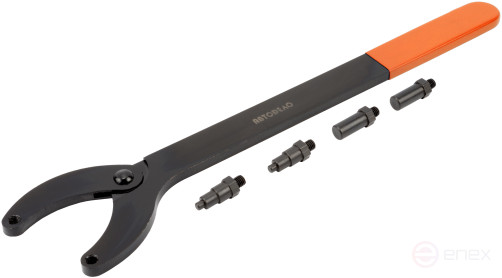 Ключ для фиксации шкивов регулируемый 420 мм (АвтоDело) 41540