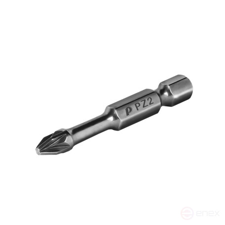 Бита отверточная ПРАКТИКА "Профи" ударная торсионная PZ-2 х 50мм (2шт) (796-726)