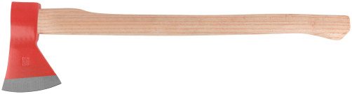 Axe forged reinforced steel, wooden long handle 1250 gr.