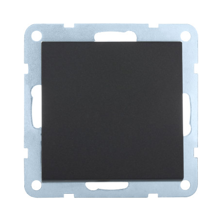 Switch 1-terminal, cross (circuit 7) 16 A, 250 B (black velvet) LK80