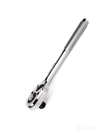 Трещотка 1/2" 45-зубцов 255мм с металлической рукояткой AV Steel