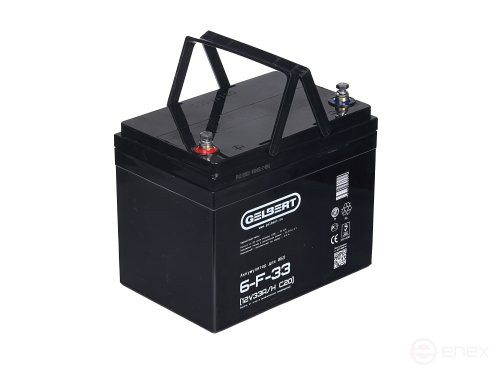Аккумулятор для ИБП Gelbert 6-F-33 (12V33A/H C20)