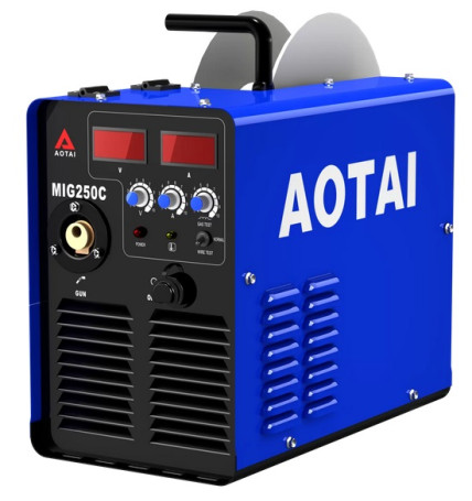Сварочный полуавтомат AOTAI MIG 250C, источник с сетевым кабелем 3 метра