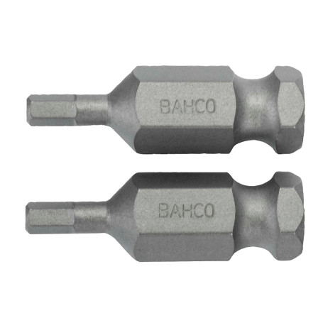 Bits for screws with hex socket, 10x38 mm , 2 pcs