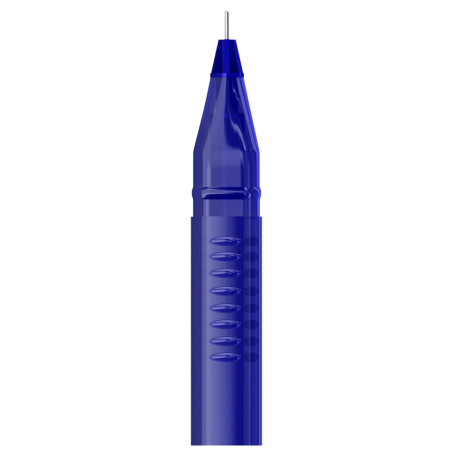 Gel erasable Berlingo "Apex E" pen blue, 0.5 mm, triangular