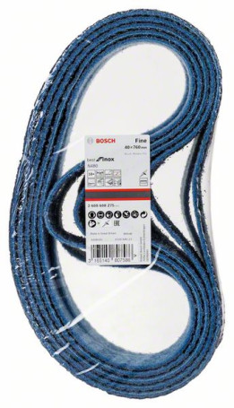 Sanding tape N470 40 x 760 mm, thin.