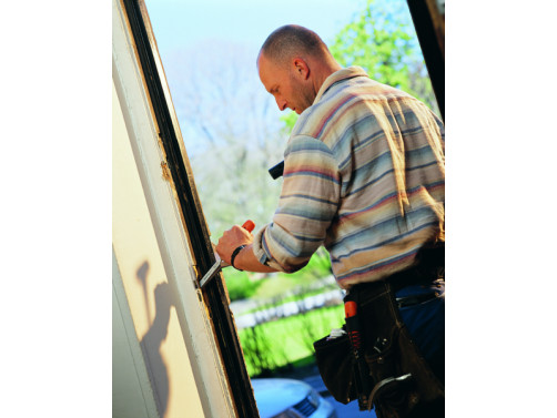 Стамеска с оранжевой полипропиленовой ручкой 22 мм