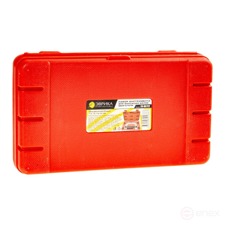 Набор инструмента ER-86722 для фиксации валов двигателя Renault 1.4, 1.6, 1.8, 2.0 16V в кейсе ЭВРИКА /1/10