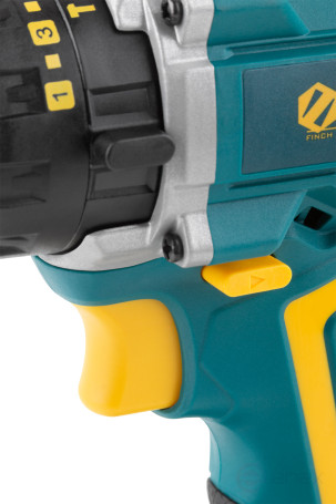 Acc power drill. 20 V; 0-400/1400 rpm; 50 Nm; 2 (Li-Ion) 2.0 Ah; 1.5 h.; brushless; cut. tilt; case