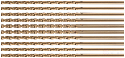 Сверло по металлу удлиненное CUTOP Profi с кобальтом 5%, 3 х 100 мм (10 шт.)