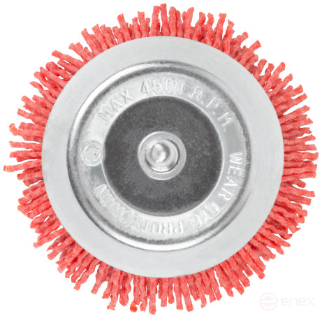 Щетка для дрели, тип "Чашка", нейлон, 75 мм, CUTOP Profi