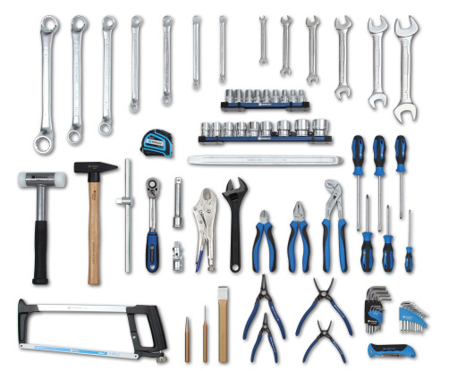 A set of locksmith tools MAXI 79 items, type N1079, NORGAU
