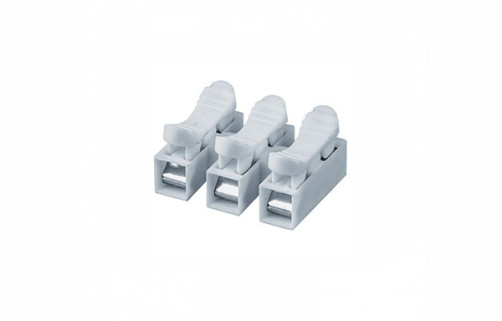 Зажим соединительный изолированный RIPO CH-3 белый для подкл. фазных пров-ов 3 линии (3 вх/вых) (упк.50шт)