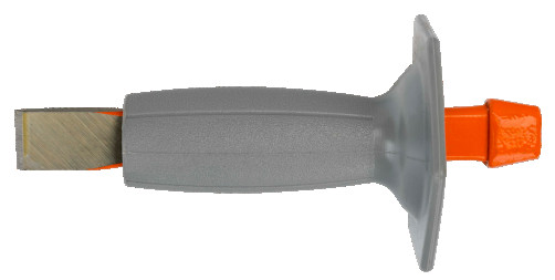 Chisel flat with protective apron, 250mm