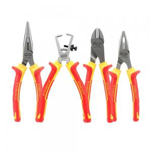 Set of 4 pliers and pliers electrician MaxSteel STANLEY 4-84-489, 1000 V