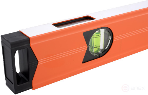 Уровень алюминиевый коробчатый 1200 мм (3 глазка/1 зеркальный, магнитный) BERIL