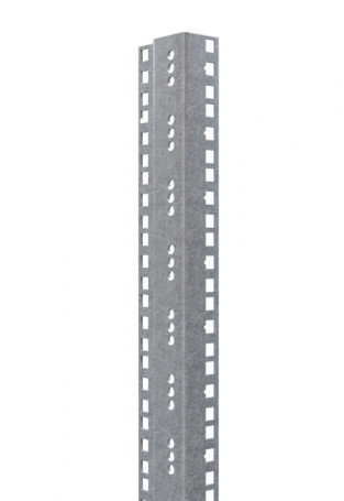 CTR19-27U-ZN 19" mounting profile 27U high, for TTB cabinets, galvanized (2 pcs. included)